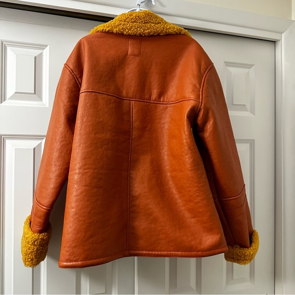 We The Free Kaja Vegan Bonded Peacoat | Free People size Large - Picture 6 of 9